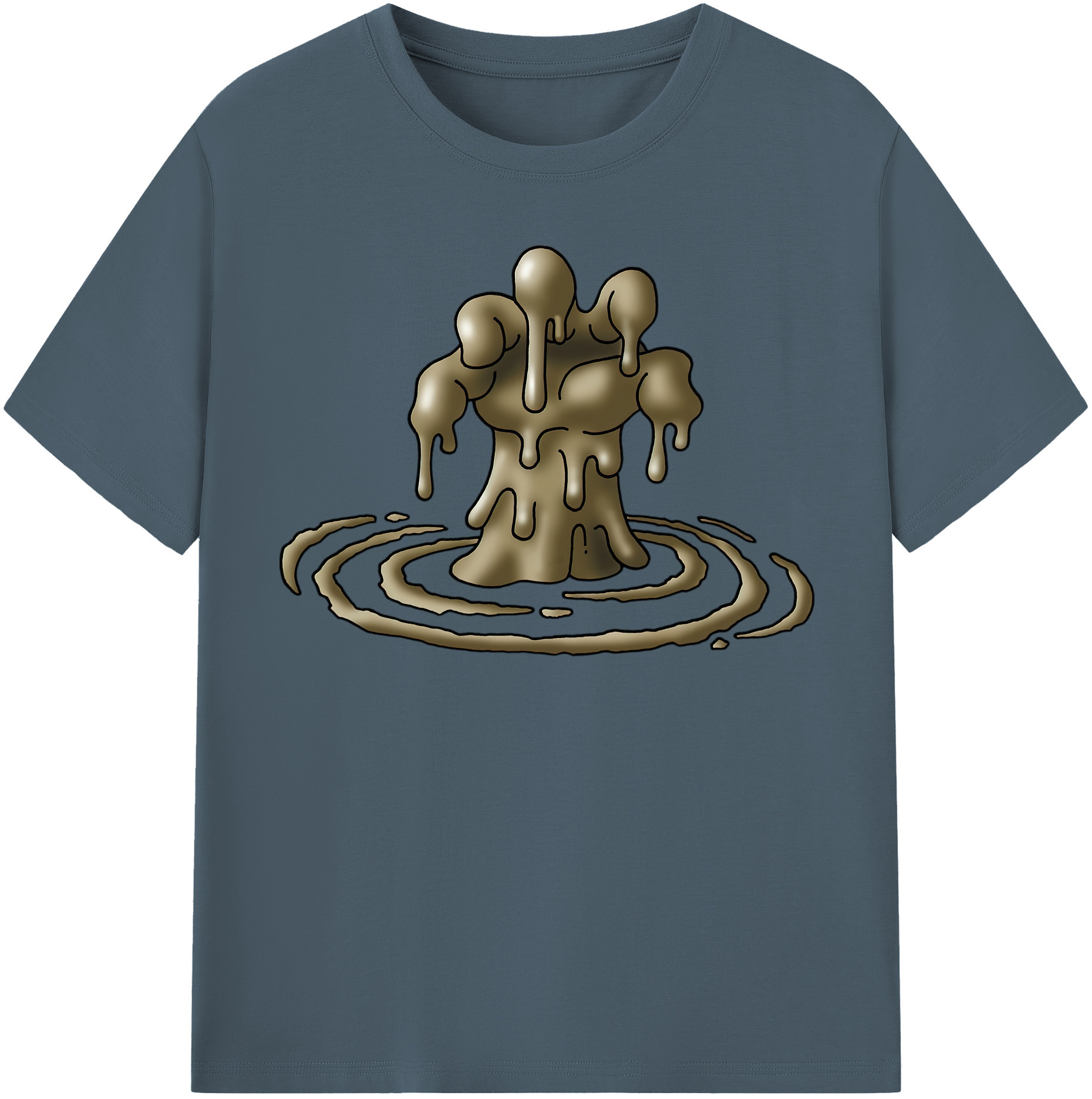 （画像用） ドラゴンクエスト Doragon Kuesuto Dragon Quest 綿100％半袖Tシャツ（フロントプリント）